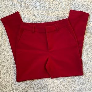 Black Tape Boutique Red Pants